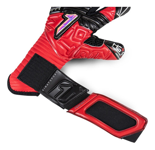 Imagen 3 de 7 de Guante De Portero Rinat Fiera Gk Alpha Adulto Rojo