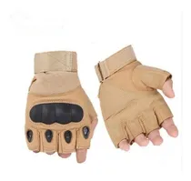Comprar Luvas Tática Militar Airsoft Paintball Meio Dedo Microfibra