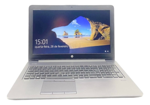 Notebook Hp Zbook 15-g3 Workstation 15,6 I7 Computador Usado