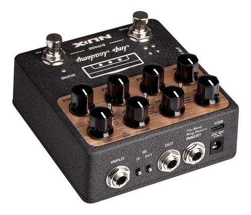 Imagen 7 de 8 de Pedal de efecto NUX Verdugo Amp Academy NGS-6 negro