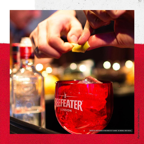 Imagem 4 de 6 de Kit Gin Beefeater London Dry 750ml Com Taça