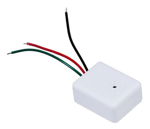 J R Mini Micrófono Para Cámara, Sistema De Cctv Mf-2 Color Blanco