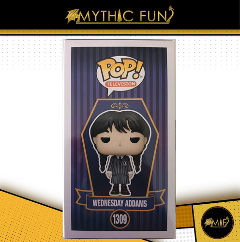 Funko Pop Wednesday - Merlina Addams 1309 (Usado)