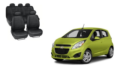 Cubreasientos Chevrolet Spark En Tactopiel 2016