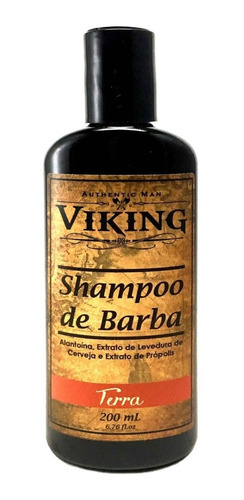 Shampoo De Barba Terra 200ml - Viking