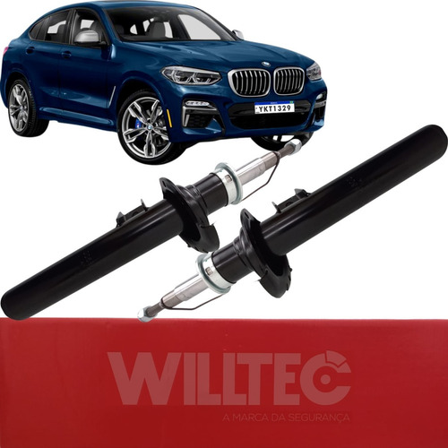 Kit Par De Amortecedor Dianteiro Willtec X3 X4 F25 F26