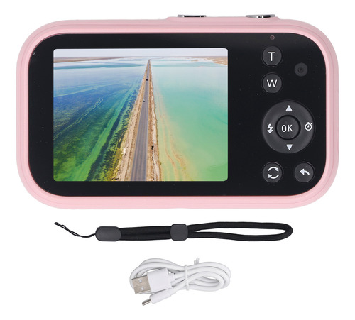 Câmera De Vídeo De Viagem Compacta, Zoom Digital 16x, Multif