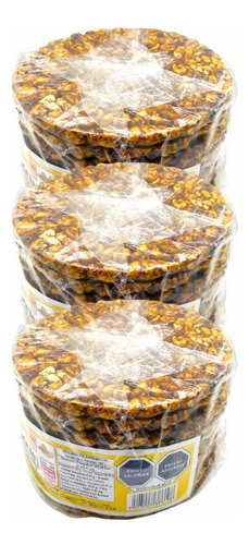 Palanqueta Cacahuate Redonda Poli 2.5 Kg 30 Pz
