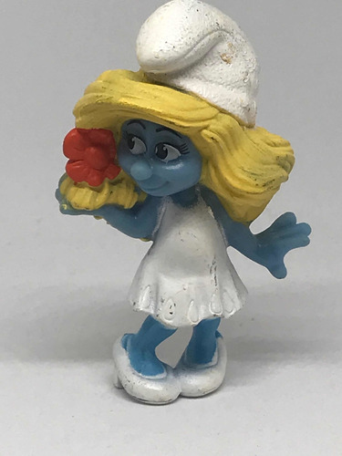 Pitufina Smurfette Pitufos Figura Original Limitada Ver Foto