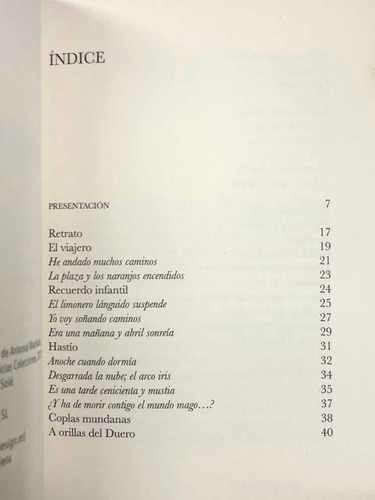 Antonio Machado - Poesía - Antología - Batiscafo