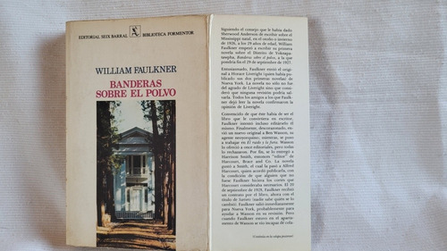 Banderas Sobre El Polvo William Faulkner Seix Barral