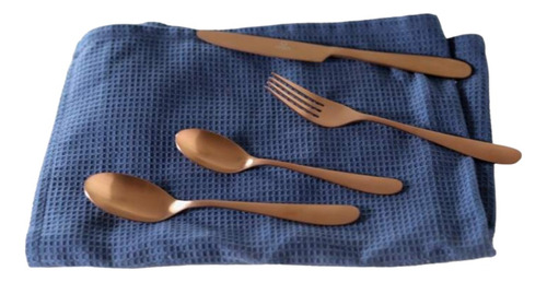 Set Cuchillería Copper 24 Piezas Krons