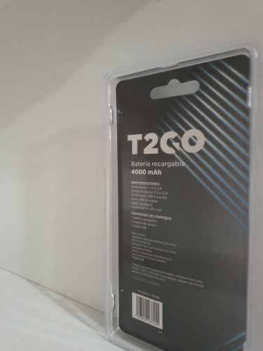 Power Banck 4000mah T2go