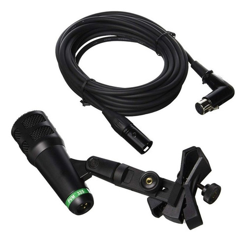 Imagen 6 de 10 de Micrófono Peavey Pvm 325 Super Cardiode Dinámico Percusión