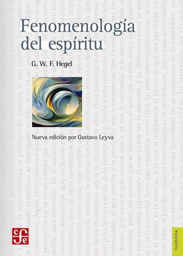 Fenomenologia Del Espiritu - G. W. F. Hegel