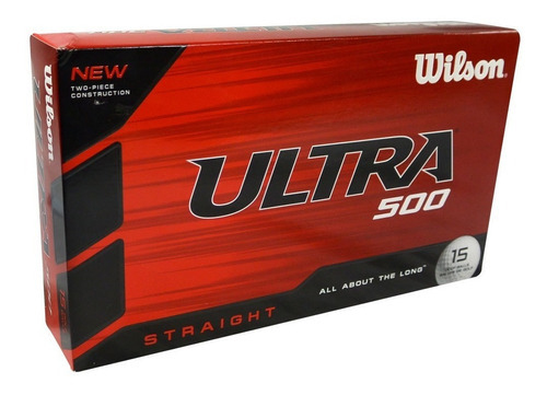 Imagen 2 de 5 de Pelotas Wilson Golf Ultra 500 - Caja X 30 Nuevas Color Blanco