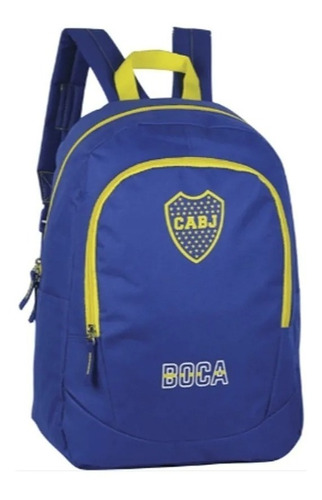 Mochila Boca Junior Bj53 17  Pulgadas Original Lelab