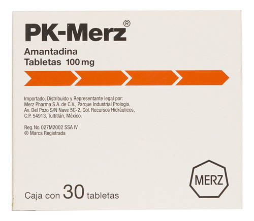 Pk-merz Tabletas 100 Mg, 30 Tabletas