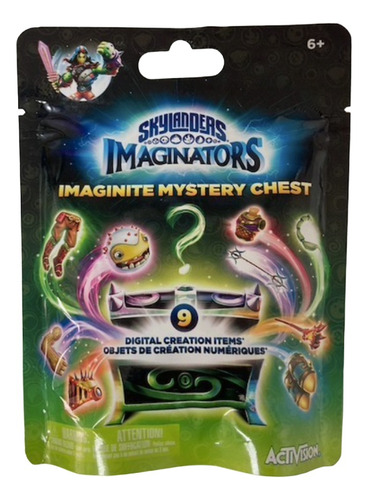 Skylanders Imaginators Imaginite Mystery Chest Baú Verde