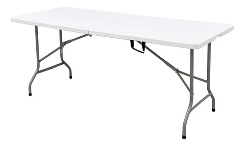 Mesa Rectangular Plegable Plástico Duro 1.80 Metros