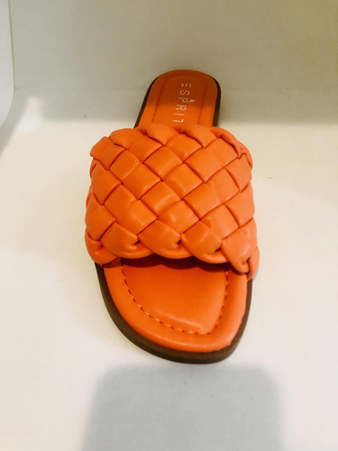 Sandalias Para Dama Naranja