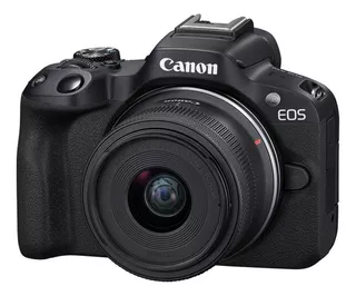 Cámara Canon Eos R50 Lente 18-45mm Is Stm Kit Color Negro