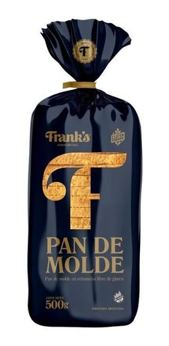 Pan De Molde En Rebanadas Sin Tacc Franks 500 G