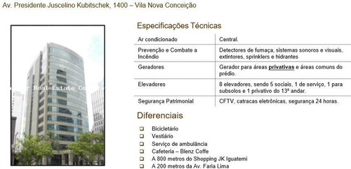 Imagem 1 de 3 de Conjunto Comercial Para Locação Em São Paulo, Itaim Bibi, 1 Dormitório, 8 Banheiros, 15 Vagas - 2707_2-949337