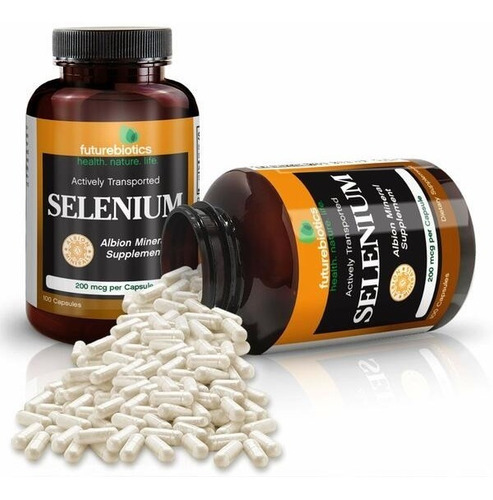 Selenio Quelado Importado E U A 200mcg 100 Cápsulas