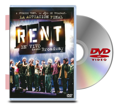 Dvd Rent En Vivo Desde Broodway (oferta)