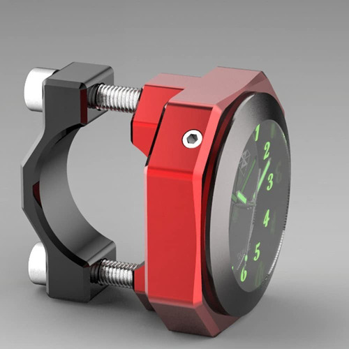 De Reloj Bicicleta Motocicleta Con Esfera Luminosa Manillar
