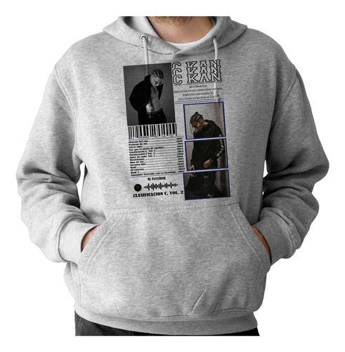 Sudadera Con Gorro C Kan Cantante Álbumes