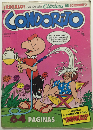 Revista Condorito # 378 Año 38 1995 Condoricaras