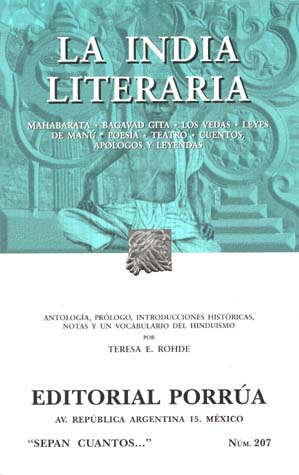 Libro # 207. La India Literaria Lku