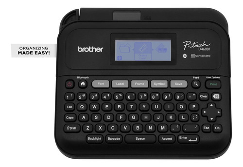 Brother P-touch Pt-d460bt - Etiquetadora Para Negocios Con Bluetooth, Rotuladora En Etiquetas Tze