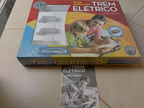 Kit Meu Primeiro Trem Elétrico Trem Carga All Frateschi 6520