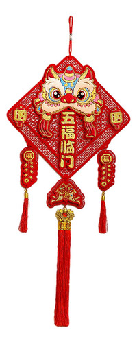 Decoración Colgante De Año Nuevo Chino, Adornos 42,5x105cm