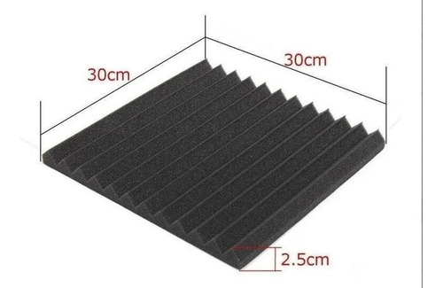 As 12 Peças De 30x30 Cm De Esponjas De Estúdio De Gravação