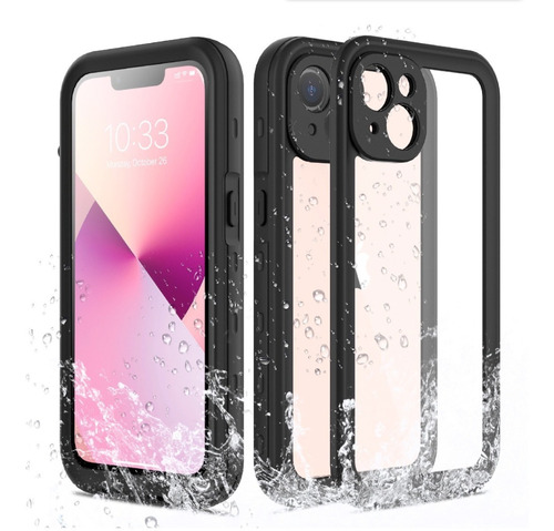 Funda Compatible iPhone 13 - Sumergible Agua - Alto Impacto