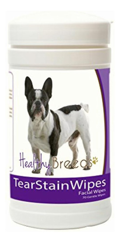 Healthy Breeds Dog Tear Stain Remover Wipes For French