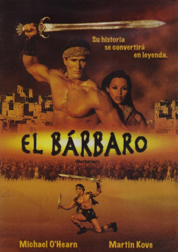 El Barbaro Barbarian Michael O' Hearn Pelicula Dvd
