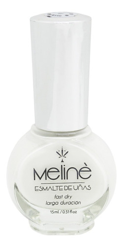 Meline Esmalte Tradicional Fast Dry Uñas Manicuría X 15ml