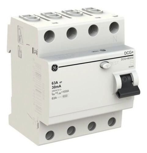 Disyuntor Diferencial Tetrapolar 63a 30ma Ge By Abb