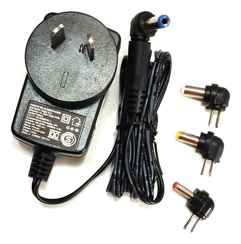 Fuente Switching 9 Volt 1 Amp Ficha Plug Intercambiable