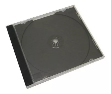 Caja cd slim, base traslúcida