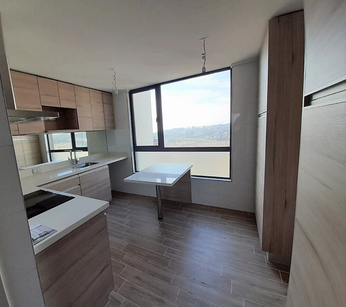 Departamento Nuevo Venta 3 Dorm Vista Despejada En Concón