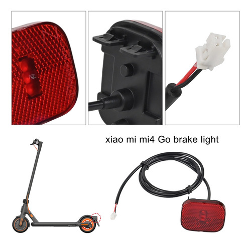 Luz Trasera De Guardabarros Para Patinete Eléctrico 4 Go Bra