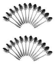 Comprar Set 24 Piezas Cucharas Soperas Acero Inoxidable Cubiertos
