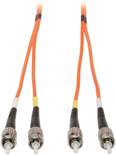 Duplex Multimode 62.5/125 Fiber Optic Patch Cable St/st 16.4