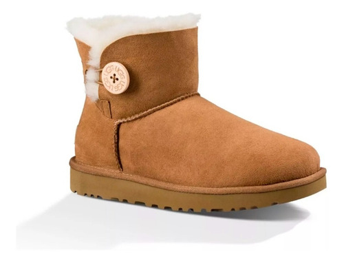 Bota Ugg Mini Bailey B Ii Piel Y Gamuza